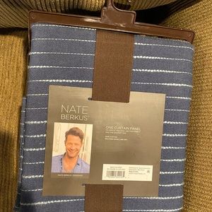Pair of curtain panels. Nate Berkus brand 84”.